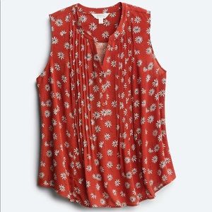 Market & Spruce - Hemingway Henley Top - Size S